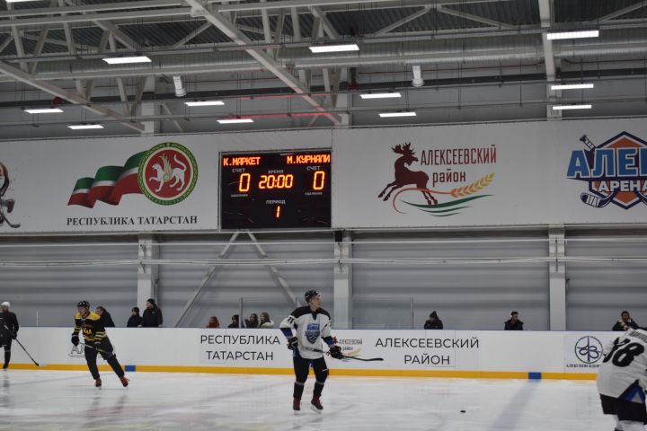 Завершился хоккейный турнир на Кубок Главы Алексеевского района