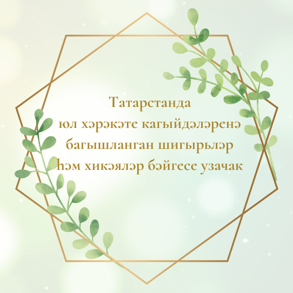 Татарстанда юл хәрәкәте кагыйдәләренә багышланган шигырьләр һәм хикәяләр бәйгесе узачак