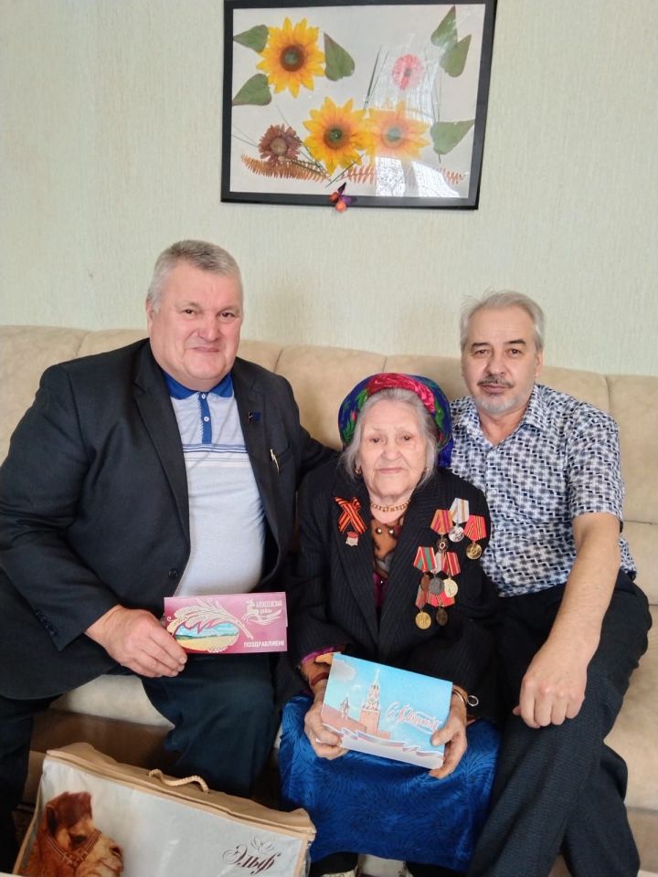 Жительнице Билярска исполнилось 95 лет