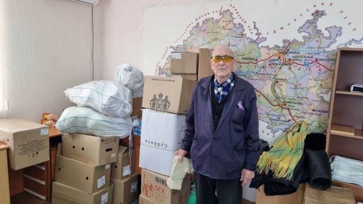 Пенсионер из Средних Тиган пожертвовал для солдат в СВО более ста тысяч рублей