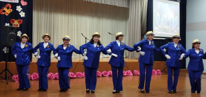 Участники хореографического ветеранского  коллектива «Золотая молодость» выступили в Билярске