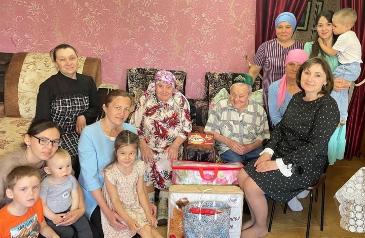 Житель села Степная Шентала отметил 90-летие