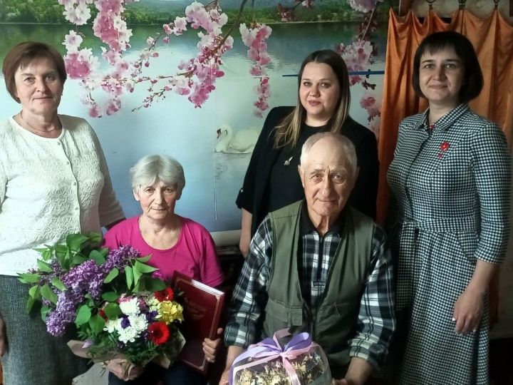 Золотой юбилей отметила семья Барановых из села Войкино Алексеевского района