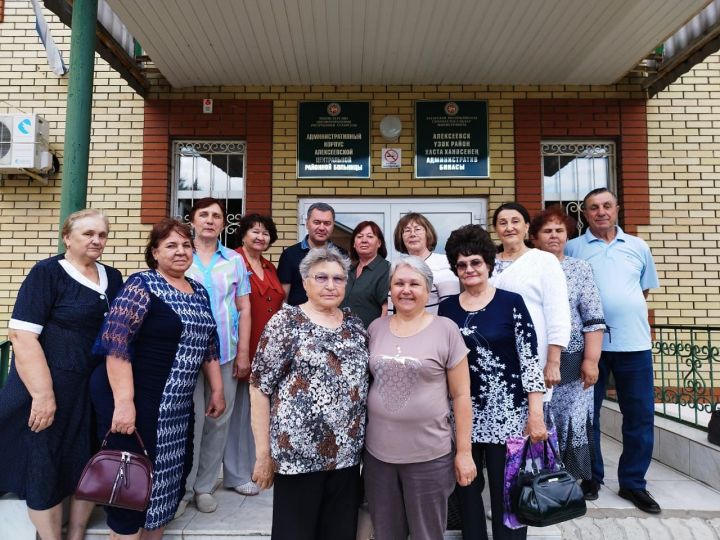 Сотрудники Алексеевской ЦРБ провели диспансеризацию актива совета ветеранов Алексеевского района