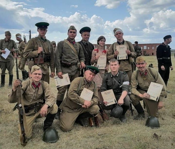 Алексеевские реконструкторы приняли участие в воссоздании боев памяти майора Гаврилова