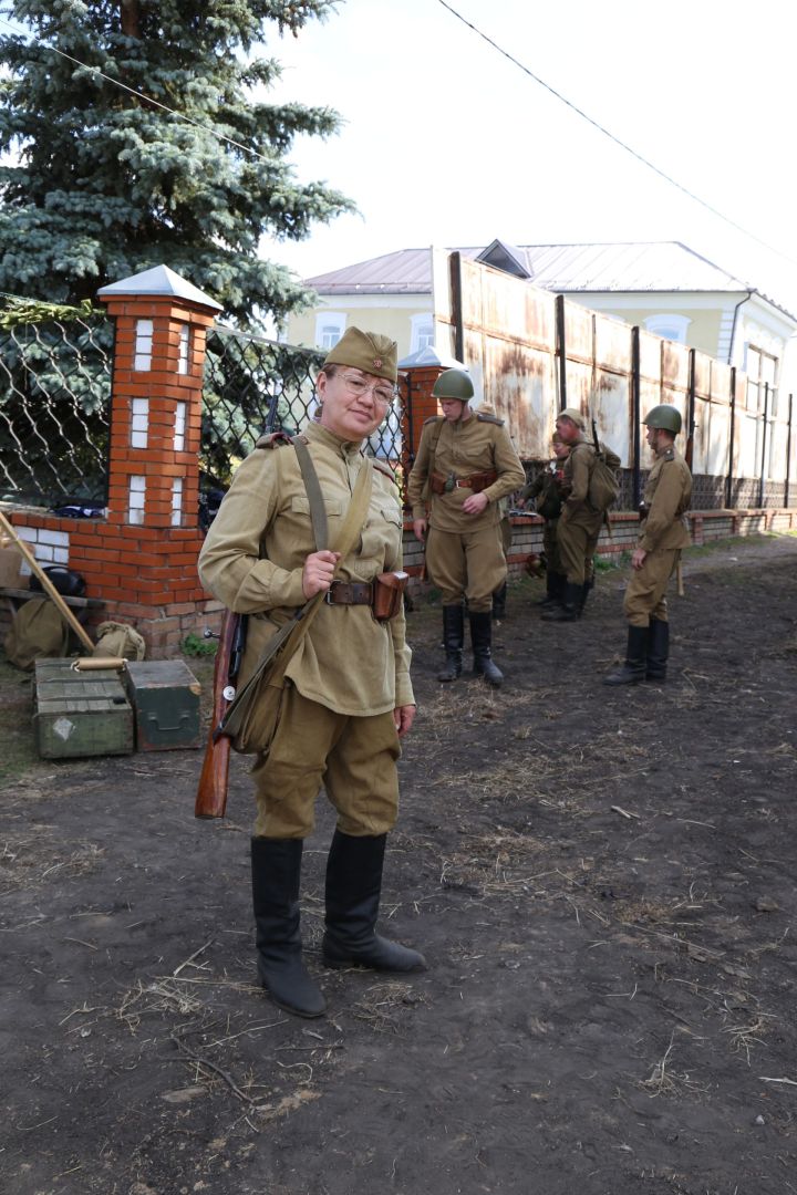 В Билярске провели военно-историческую реконструкцию боя на Днепре