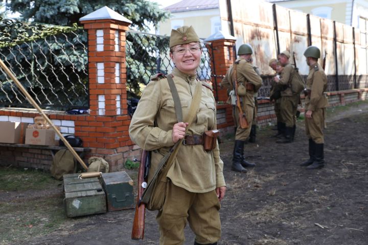 В Билярске провели военно-историческую реконструкцию боя на Днепре