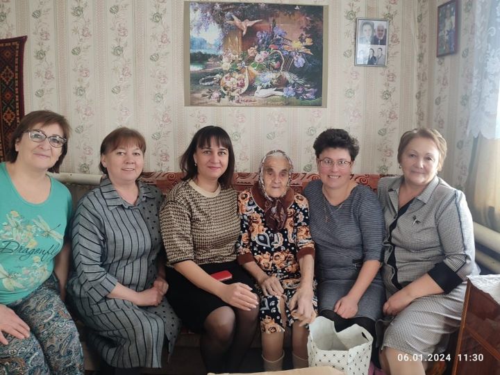 Жительница с.Левашево отметила 90-летие
