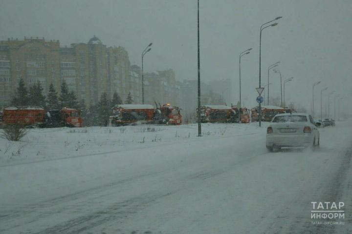 В Татарстане к утру хотят открыть дороги в 41 населенном пункте