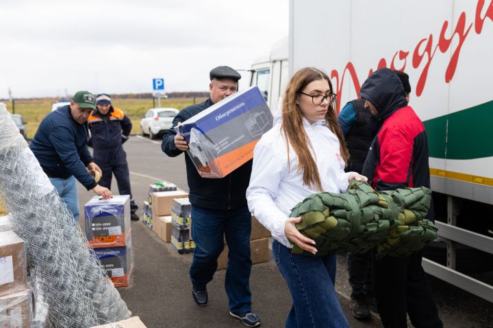 В Алексеевском очередная партия гуманитарного груза готовится к отправке в зону СВО