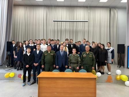 В Алексеевском районе состоялось военно-патриотическое мероприятие