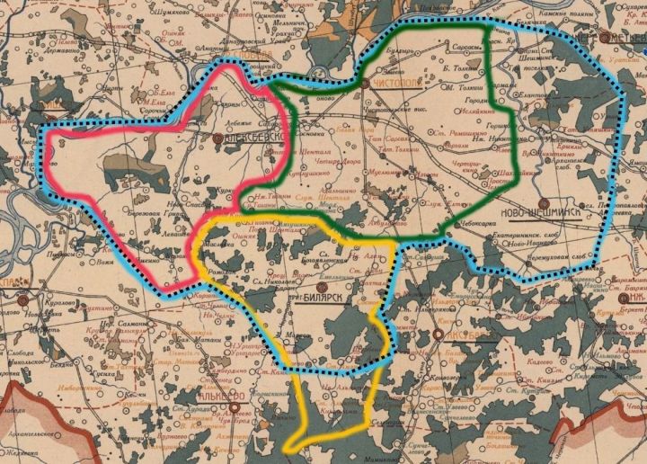 В марте 1964 года Алексеевский район был воссоздан в новых границах