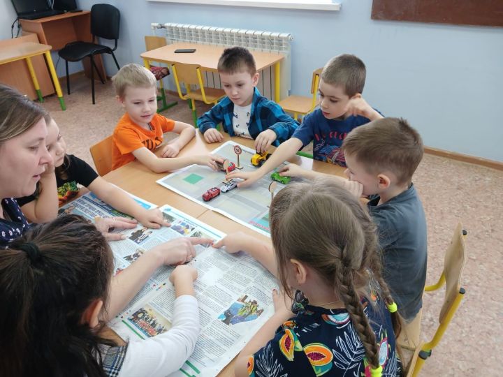 Алексеевские дошколята изучают ПДД