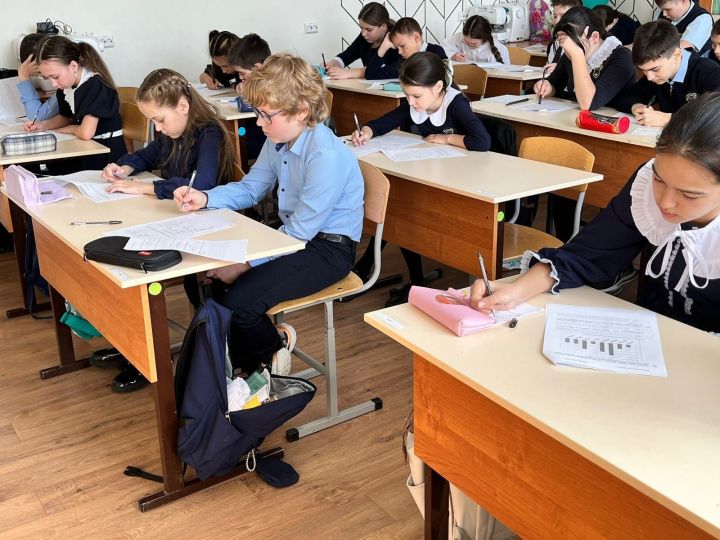 Для алексеевских школьников стартовали всероссийские проверочные работы