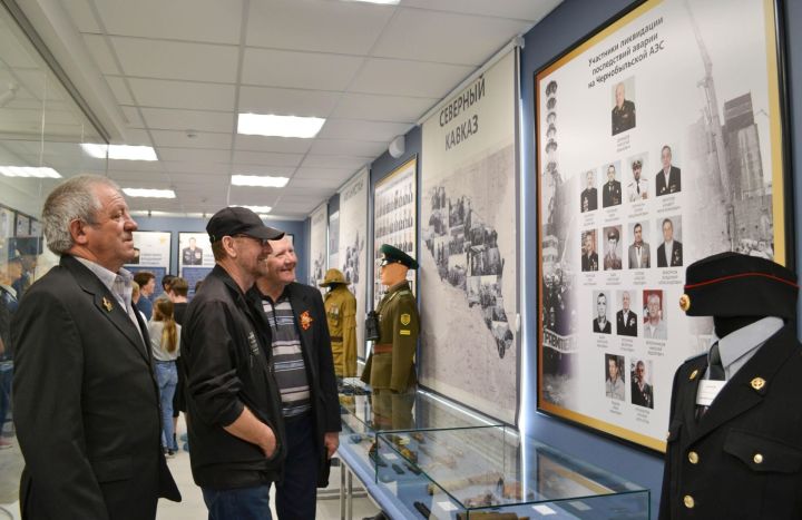 Алексеевские школьники встретились с участниками ликвидации последствий Чернобыльской аварии