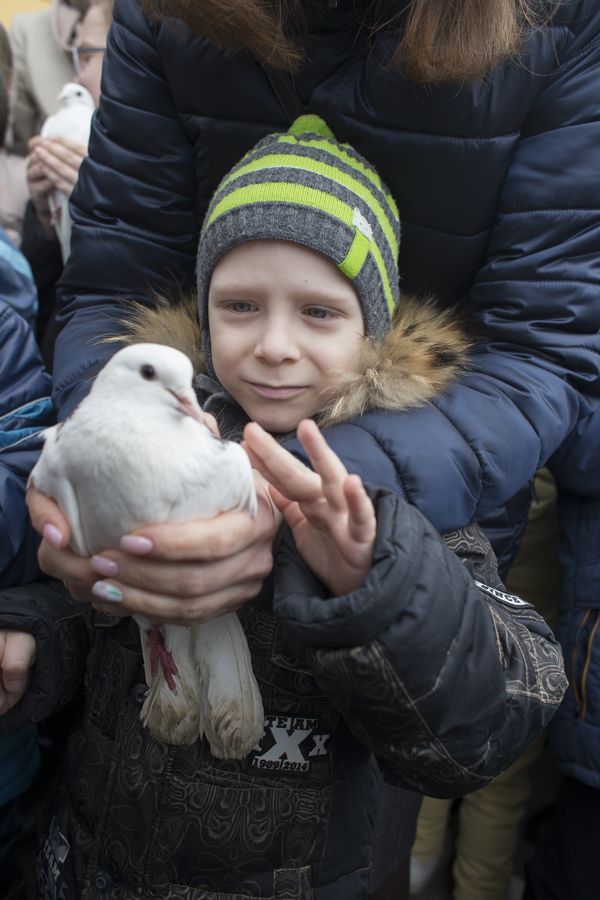 На волю птичку выпускаю…
