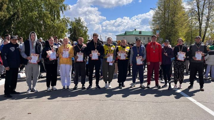 В Алексеевском прошел мини-марафон, посвященный 79-й годовщине Победы в ВОВ