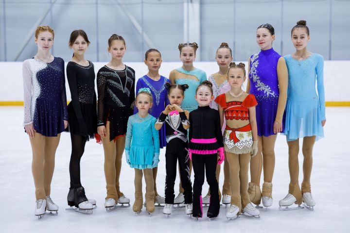 Первые успехи алексеевских фигуристок