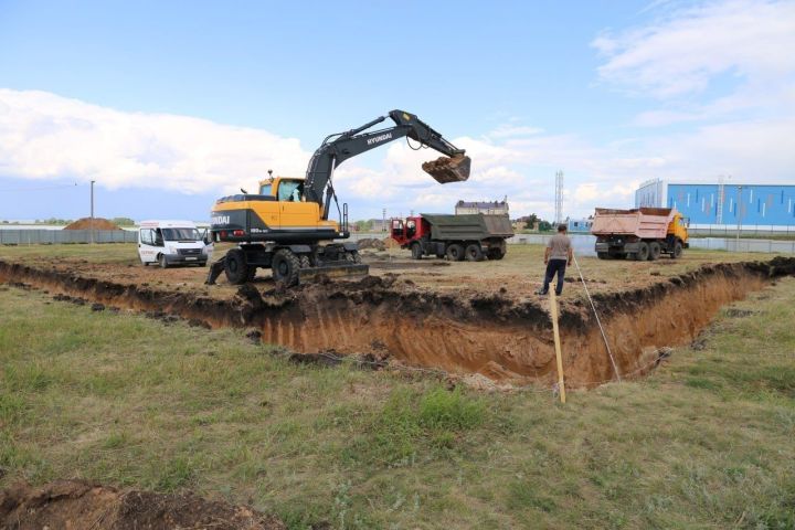 В Алексеевском приступили к строительству новой гостиницы