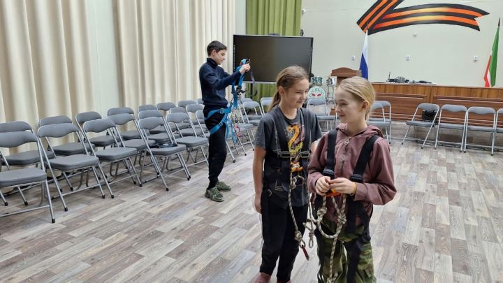 В Билярске проходят тренировочные занятия по спортивному туризму