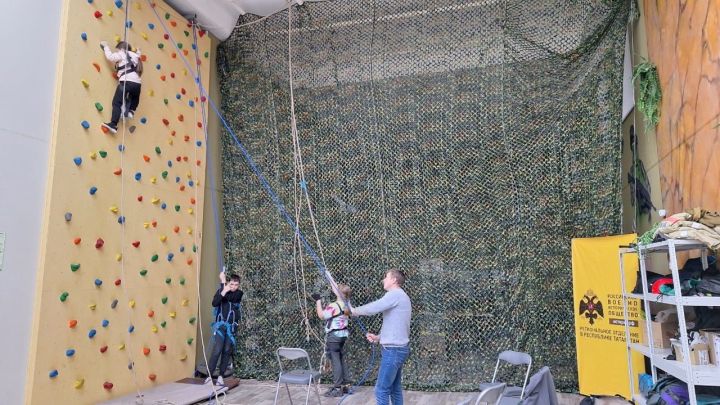 В Билярске проходят тренировочные занятия по спортивному туризму