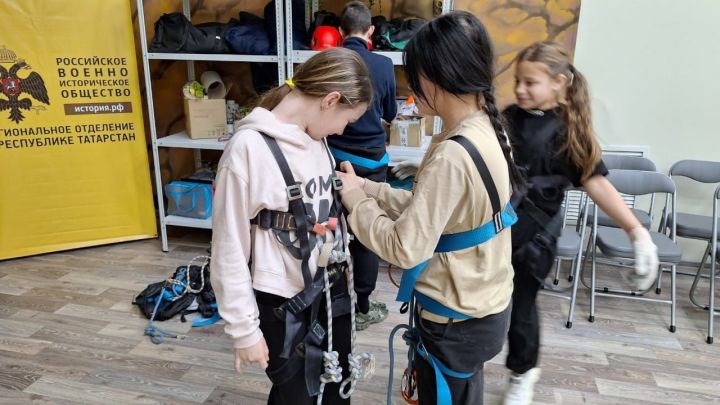 В Билярске проходят тренировочные занятия по спортивному туризму