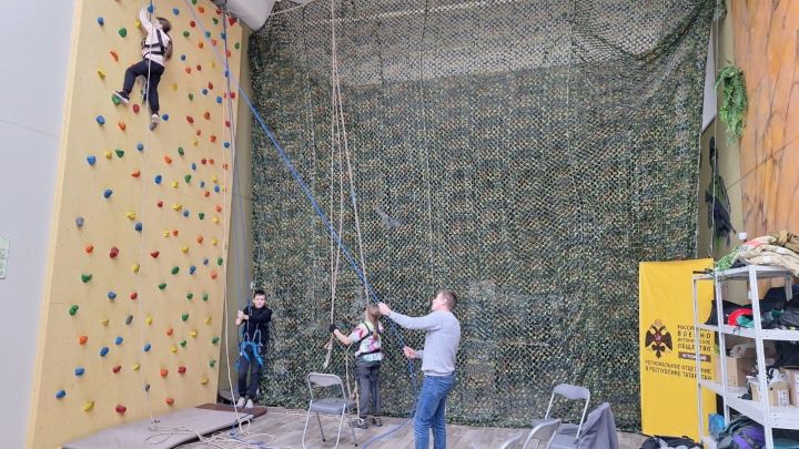 В Билярске проходят тренировочные занятия по спортивному туризму