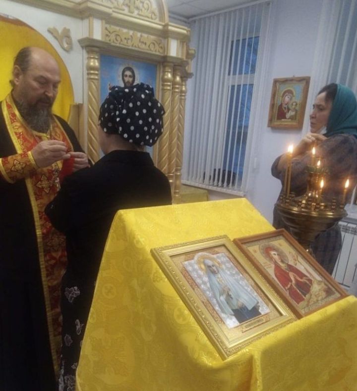 В Алексеевском прошел молебен в больничном храме