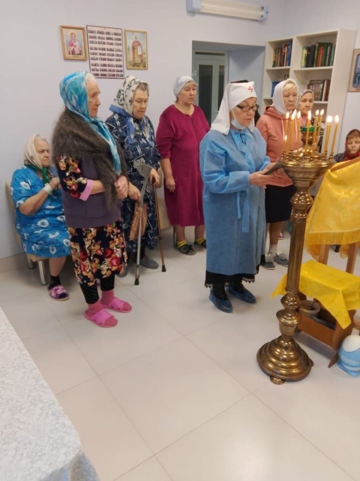 В Алексеевской больнице состоялась Божественная литургия