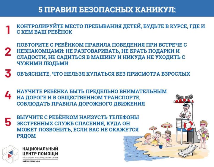 Безопасные летние каникулы: как провести лето без происшествий