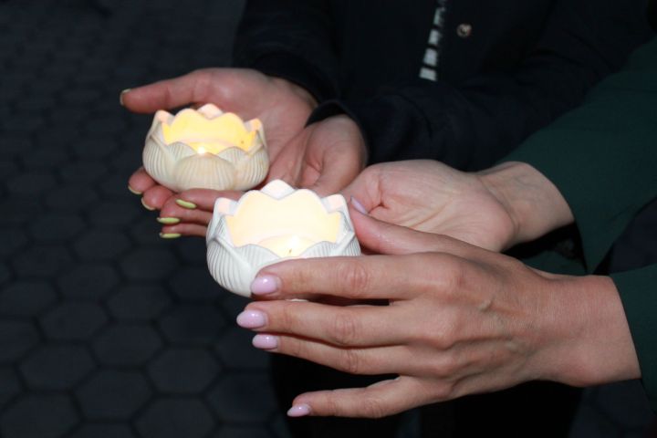 Алексеевцы зажгли «Свечи памяти» в День памяти и скорби