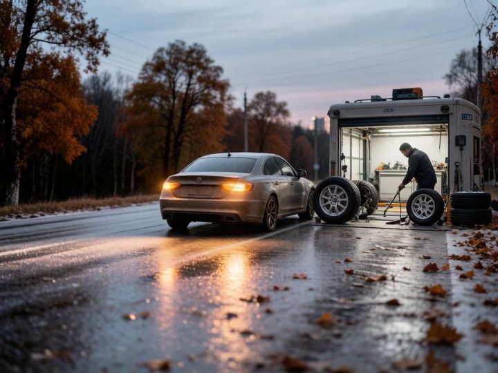 Для водителей Алексеевского района наступает время менять резину