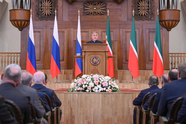 Минниханов выступит с посланием о внутреннем и внешнем положении Татарстана